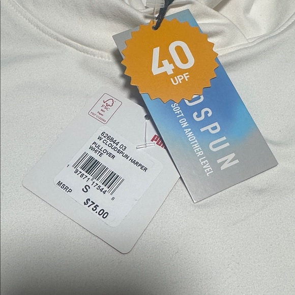 Puma Women’s Cream Turtleneck Running - Picture 2 of 6